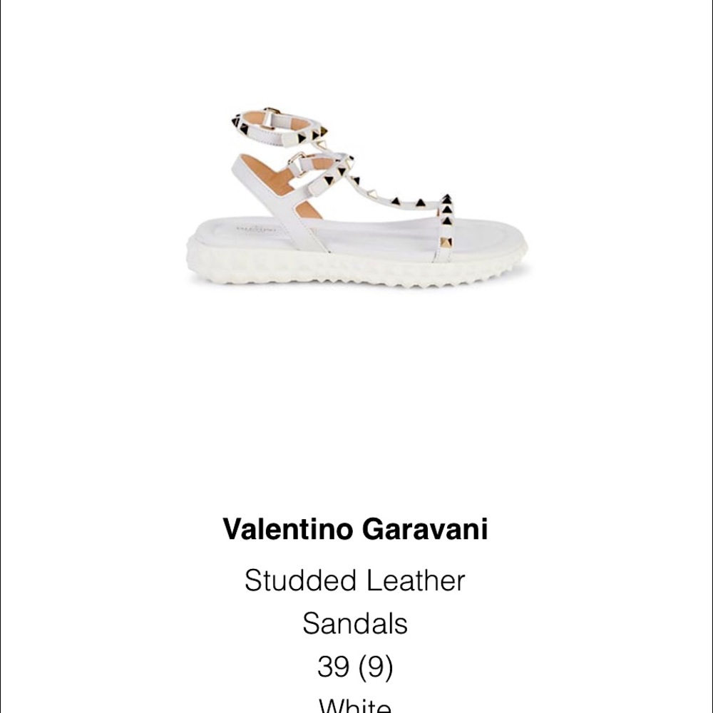 COPY - Valentino Garavani
Studded Leather Sandals
39 (9)
